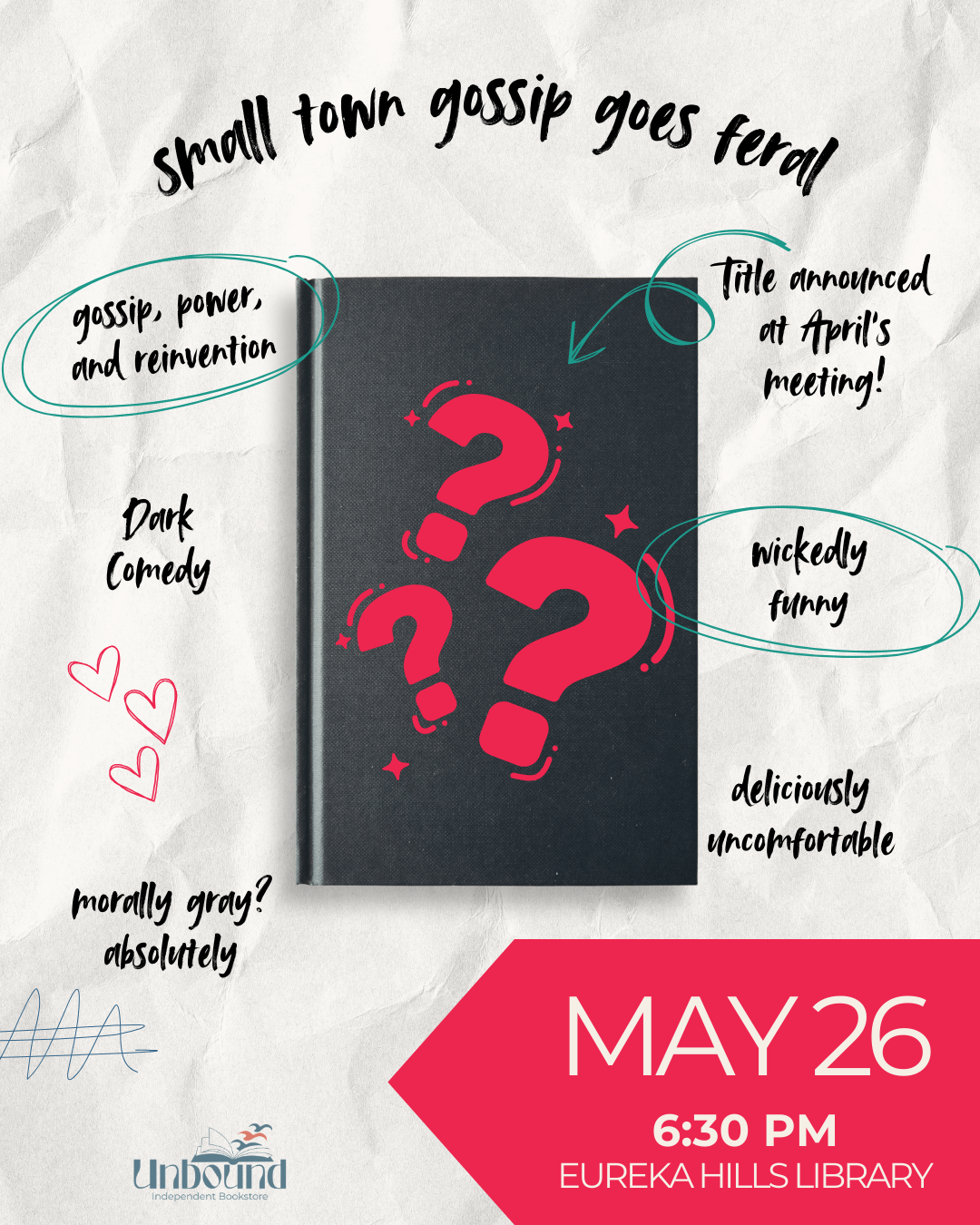 May Book Club Is Coming