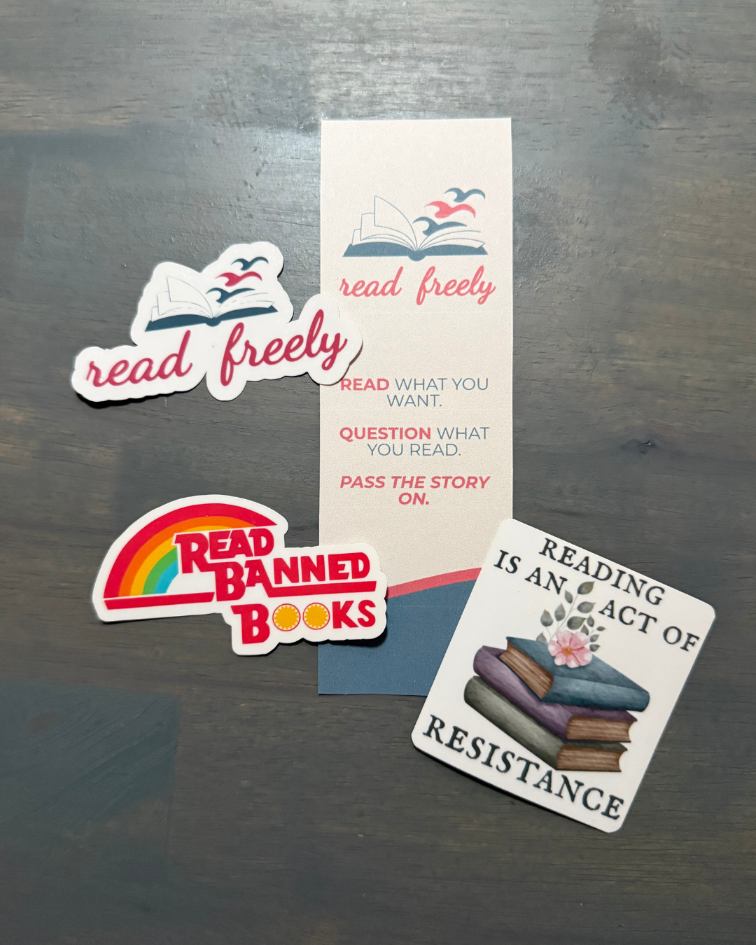 Read Freely: The Banned Book Box — Edition No. 001
