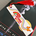 Read Banned Books Metal Bookmark with Tassel