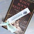 Reading Is Resistance Acrylic Bookmark with Ribbon Tassel